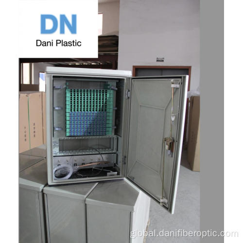 Fiber Distribution Cabinet 96 Core SMC Outdoor Fiber Optic Cabinet Supplier